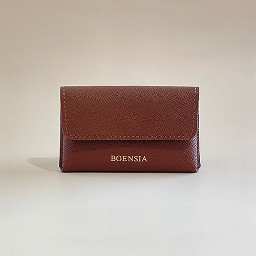 Epson Leather Business Card Wallet_Tan